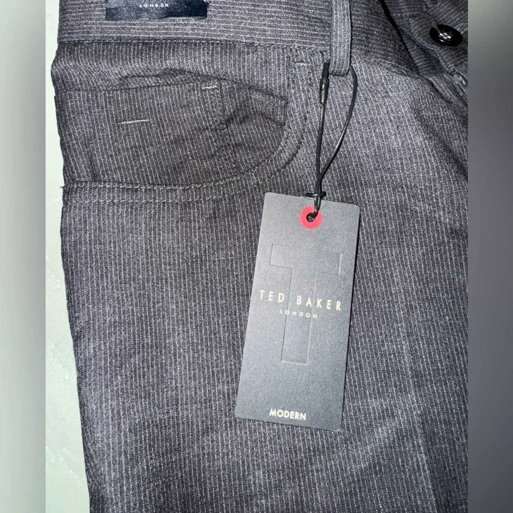 Ted Baker Jerome pant Gray Trousers. Size 34. NWT